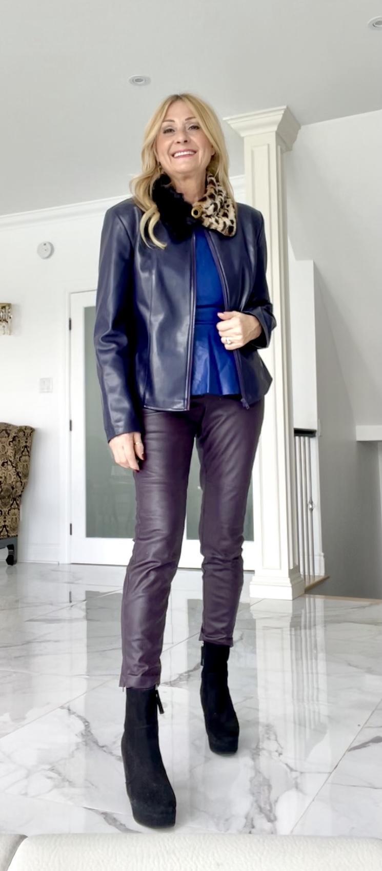 Stylish Mondays in FauxLeather Looks! A STYLING JOURNEY
